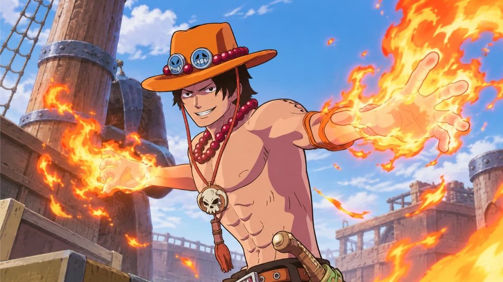 The Ace Fortnite x One Piece Skin. Image Credits: HYPEX, Epic Games